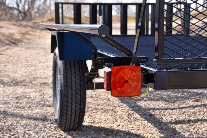 RHM Trailers Wingman WT612, 5.5-Ft x 12-Ft