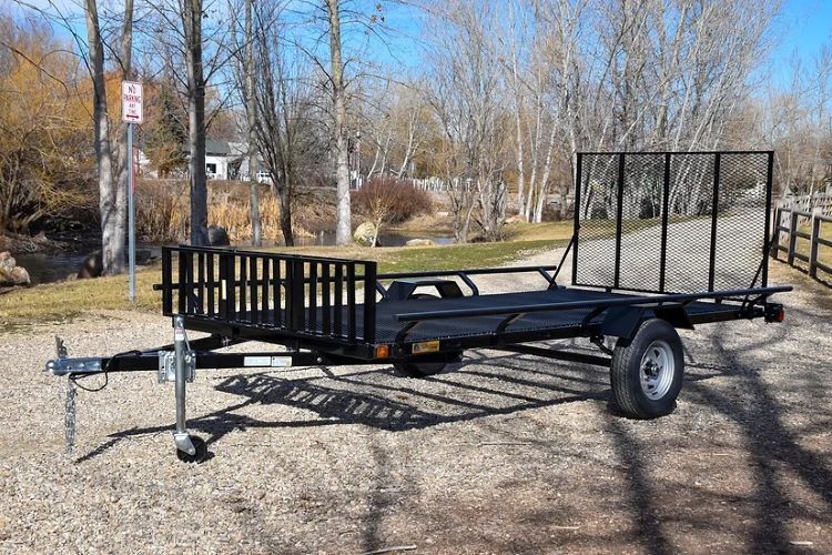 RHM Trailers Wingman WT612, 5.5-Ft x 12-Ft