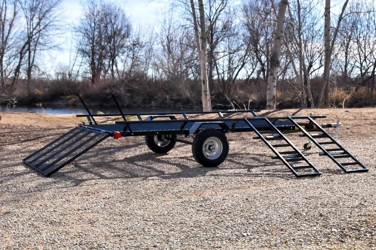 RHM Trailers Wingman WT612, 5.5-Ft x 12-Ft