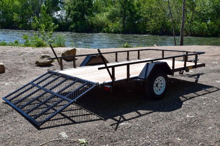 RHM Trailers Wingman WTW712 Trailer, 6.92 x 12.33-Ft