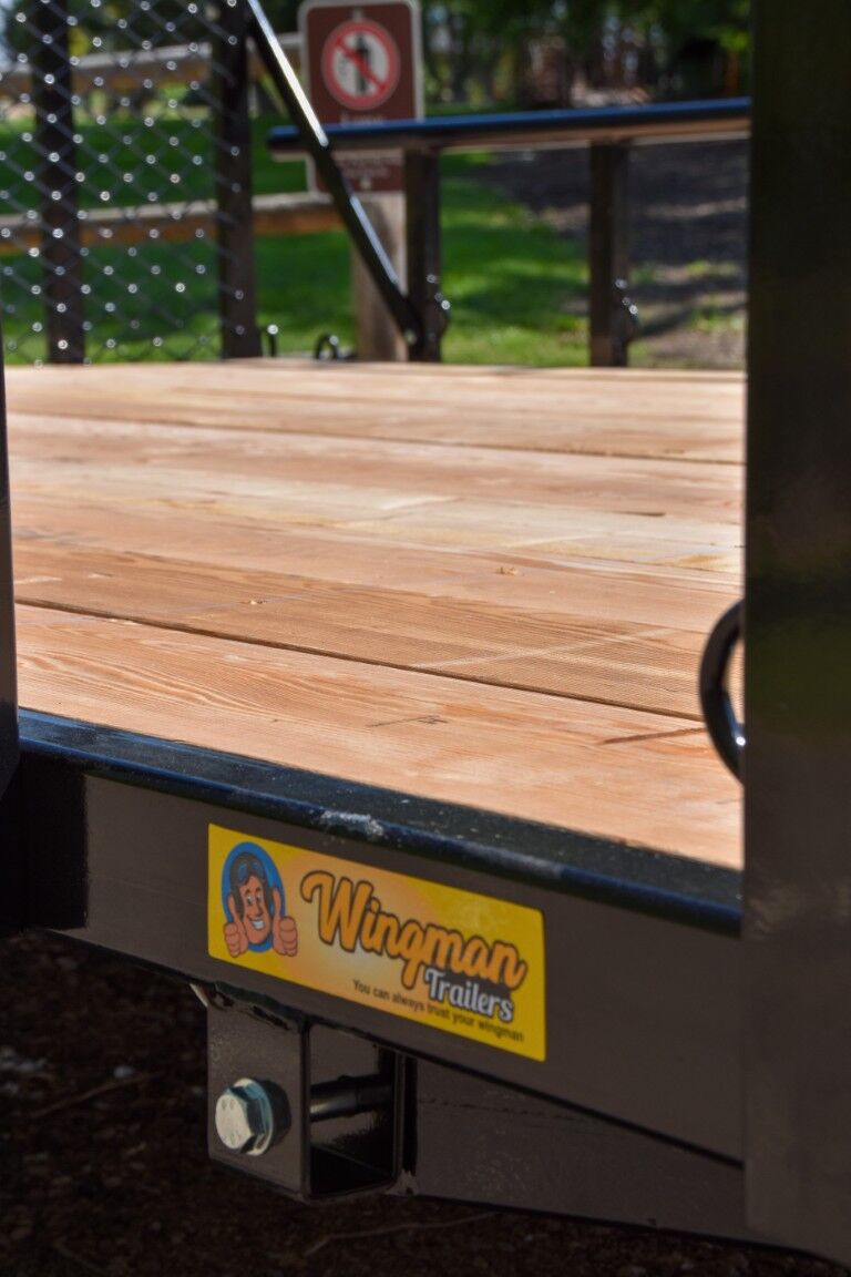 RHM Trailers Wingman WTW712 Trailer, 6.92 x 12.33-Ft