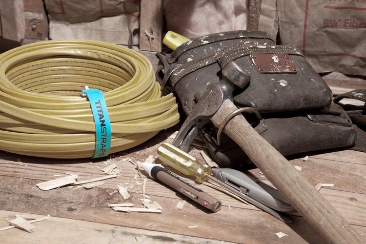 Titan Straps Utility Blue Strap, 14-In