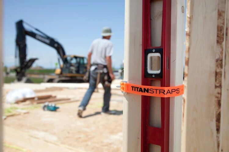 Titan Straps Orange Utility Strap, 25-In