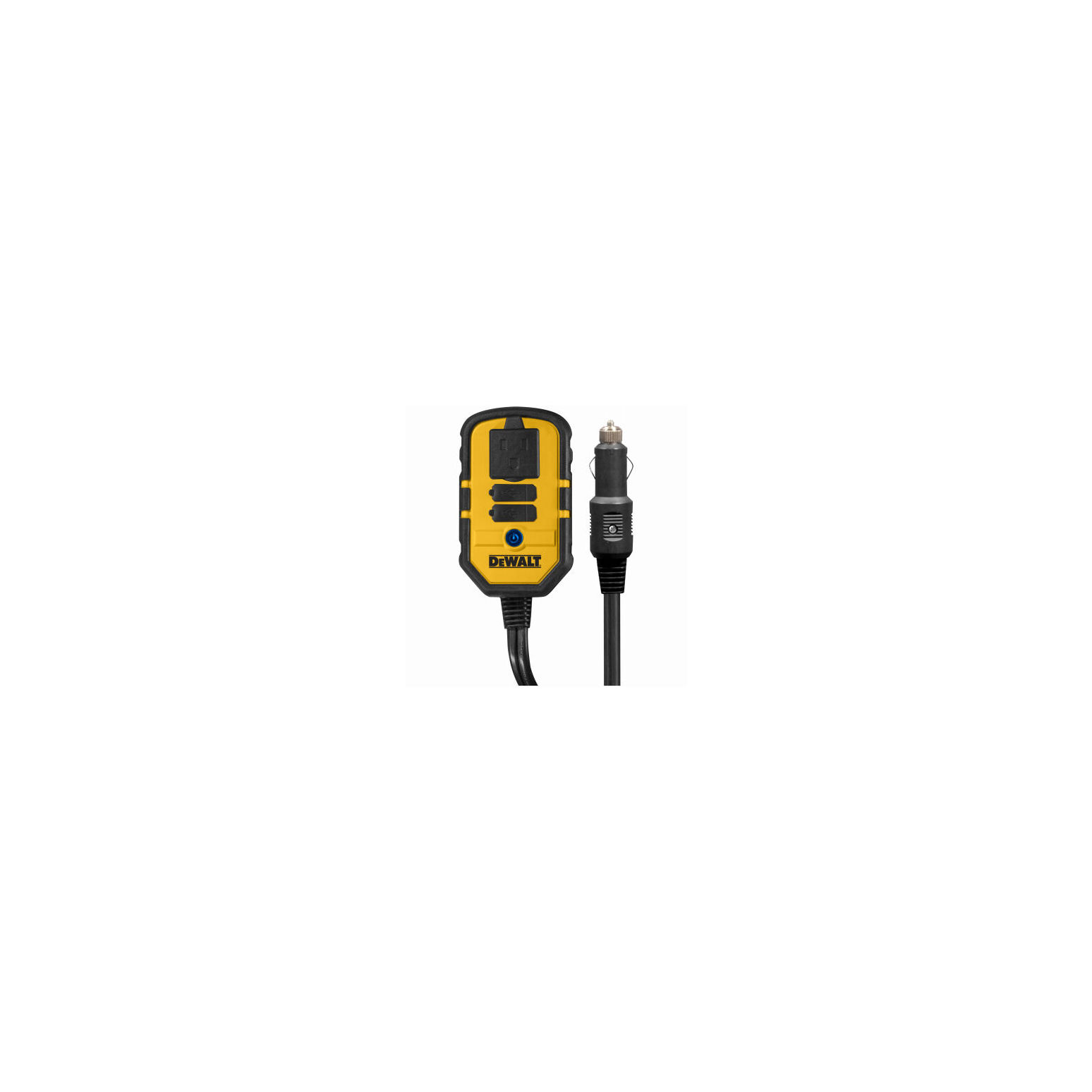 dewalt cigarette lighter inverter Dewalt 140 Watt Power Inverter DXAEPI140 volt DC port (cigarette lighter) to enjoy the convenience of a household outlet and USB ports DEWALT DXAEPI140 Power Inverter 140W