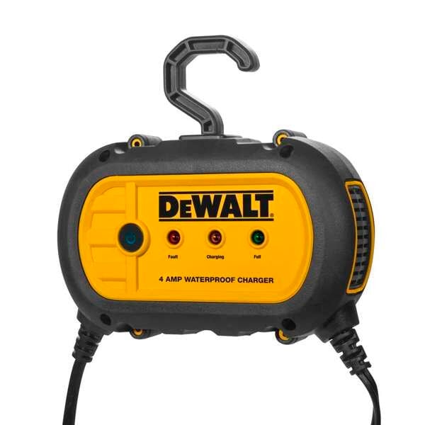DeWalt Fully Automatic Waterproof Battery Charger, 4-A, 12-V