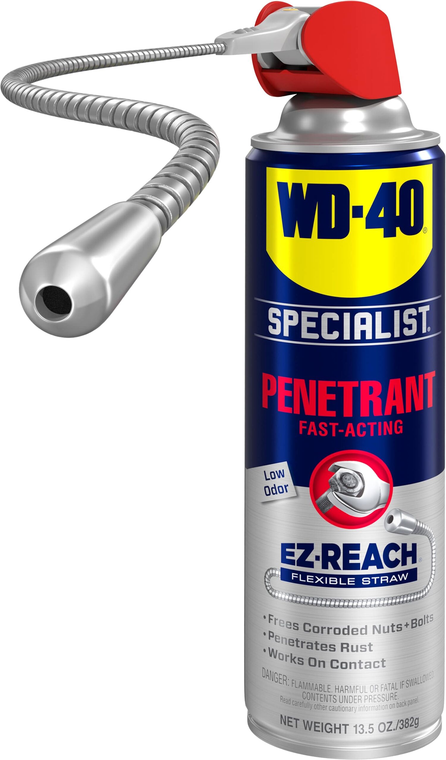 WD-40 Specialist Penetrant With EZ-REACH Nozzle, 13.5-Oz