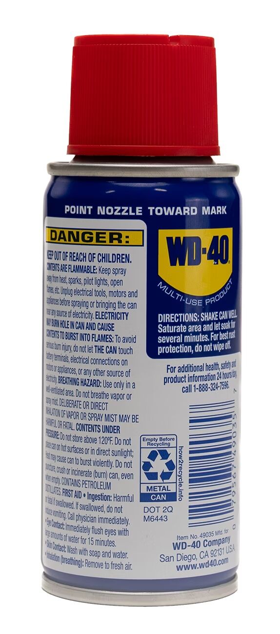 WD-40 Multi-Use Product Handy Can, 2.75-Oz