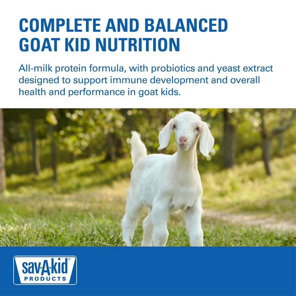 Sav-A-Kid Goat Milk Replacer, 4-Lb