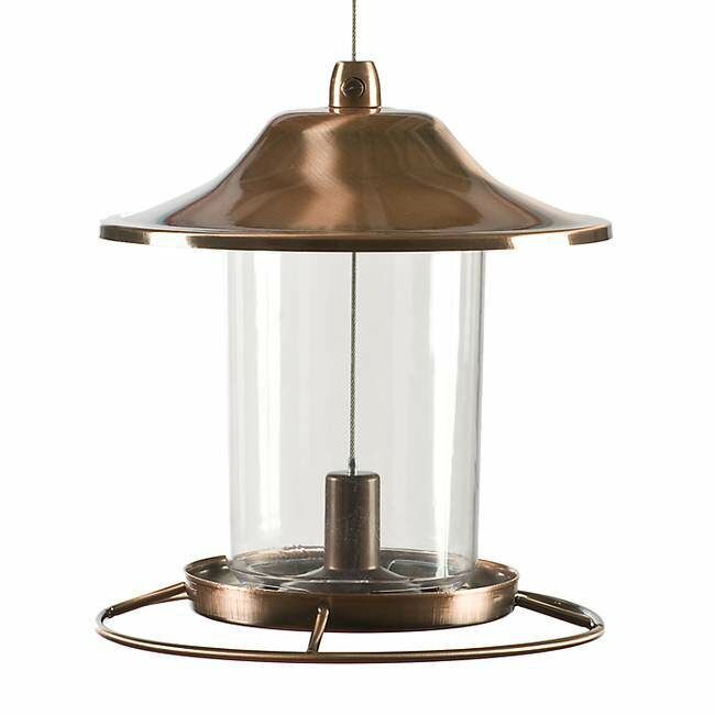 Perky-Pet Panorama Wild Bird Feeder - Copper