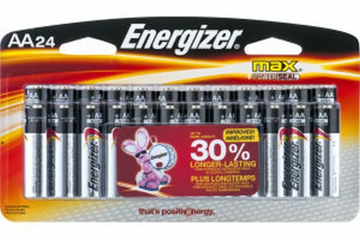 Energizer 24 Pack Max Alkaline AA Batteries