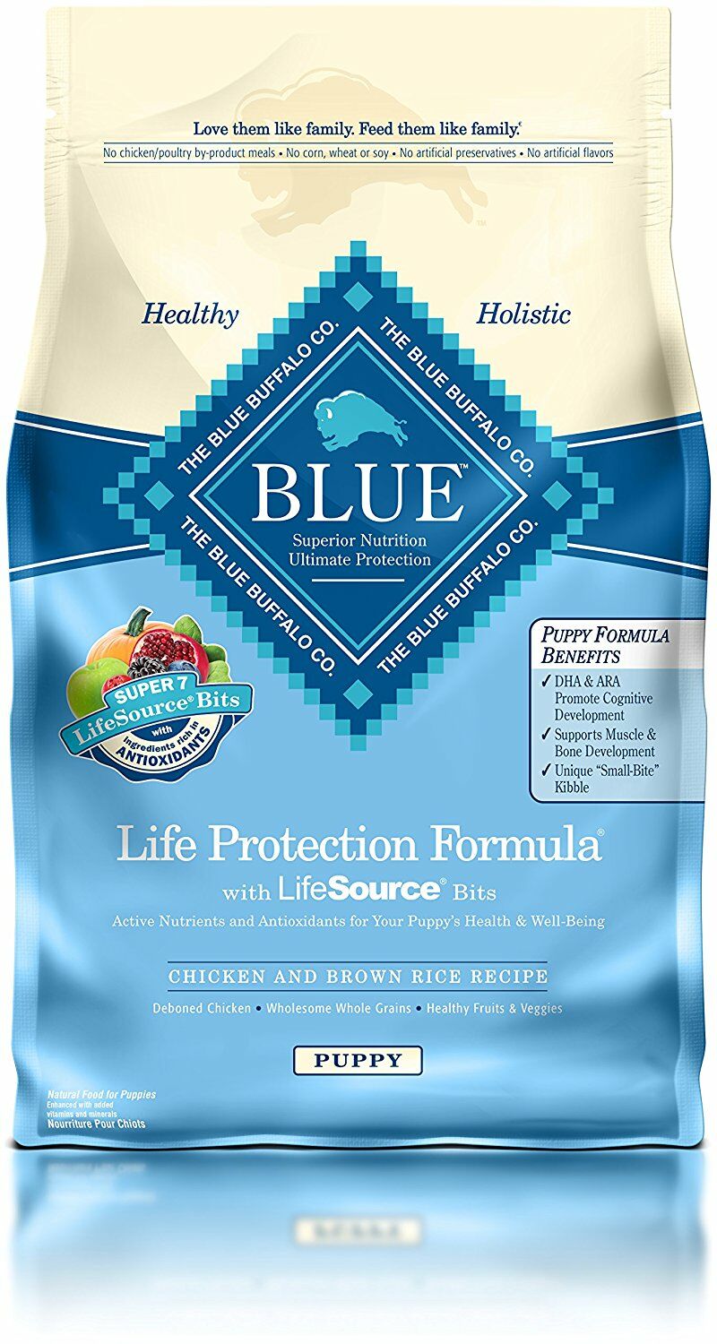 Blue Buffalo Chicken And Brown Rice Dog Food, 6 lb - Chicken, Puppy