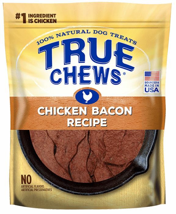 True Chews Chicken Bacon Recipe Natural Dog Treats - 12 oz