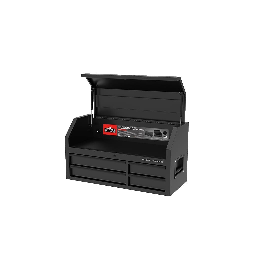 Black Diamond 42-In 4-Drawer Tool Chest - Tool Storage