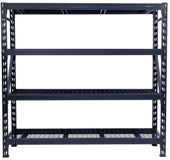 Black Diamond 4-Tier Shelving Rack
