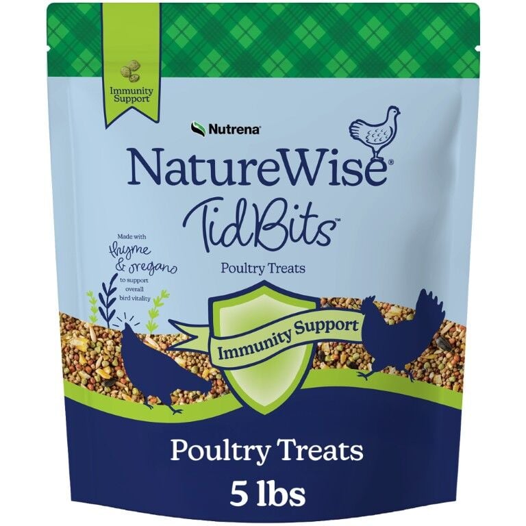 Nutrena Naturewise TidBits Immunity Support Poultry Treats, 5-Lb