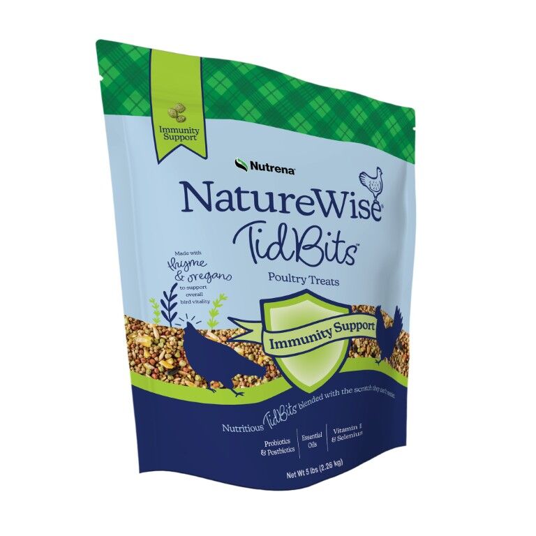 Nutrena Naturewise TidBits Immunity Support Poultry Treats, 5-Lb