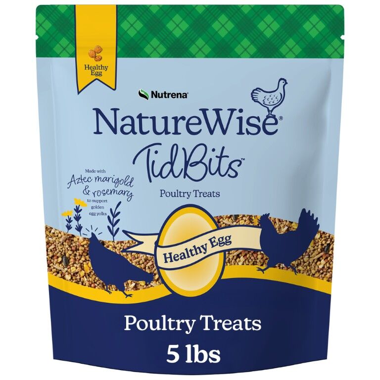Nutrena Naturewise TidBits Healthy Egg Poultry Treats, 5-Lb