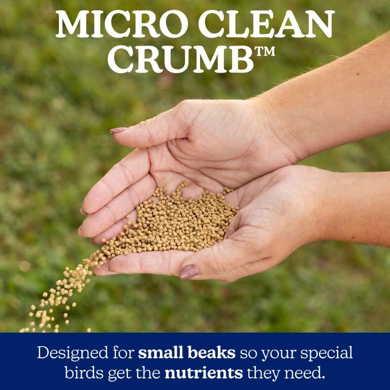 Nutrena Naturewise Silkie & Ornamental Starter Grower 24% Protein Micro Clean Crumb, 7-Lb