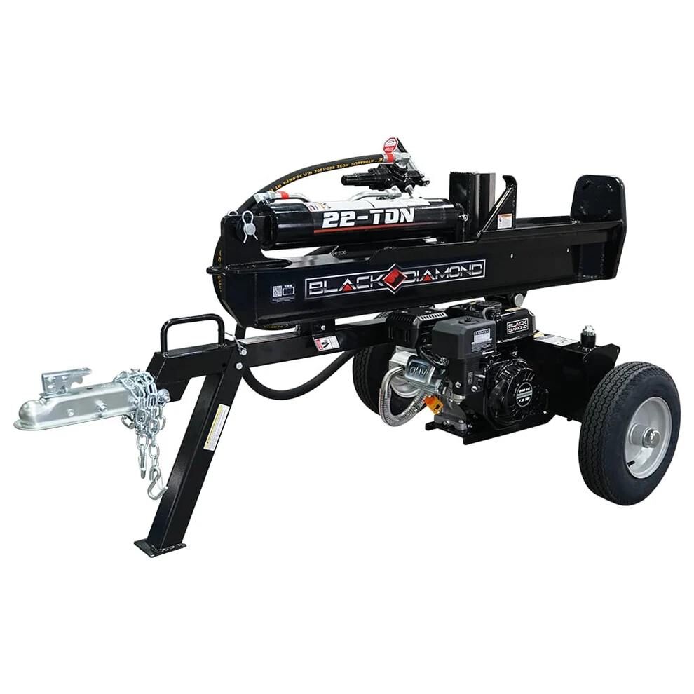 Black Diamond 22 Ton Professional Grade Log Splitter