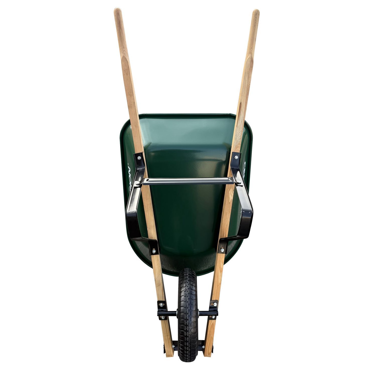 Centurion Steel Wheelbarrow, 4-Cu. Ft