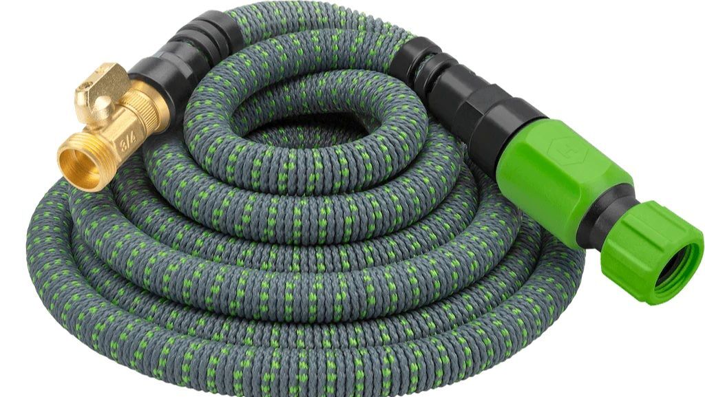 HydroTech Green Standard Expandable Burst-Proof Hose, 5/8-In x 50-Ft
