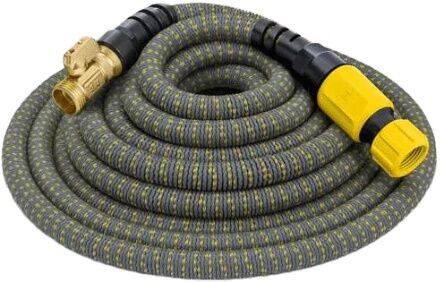 HydroTech Yellow Standard Expandable Burst-Proof Hose, 5/8 in. x 100 ft.