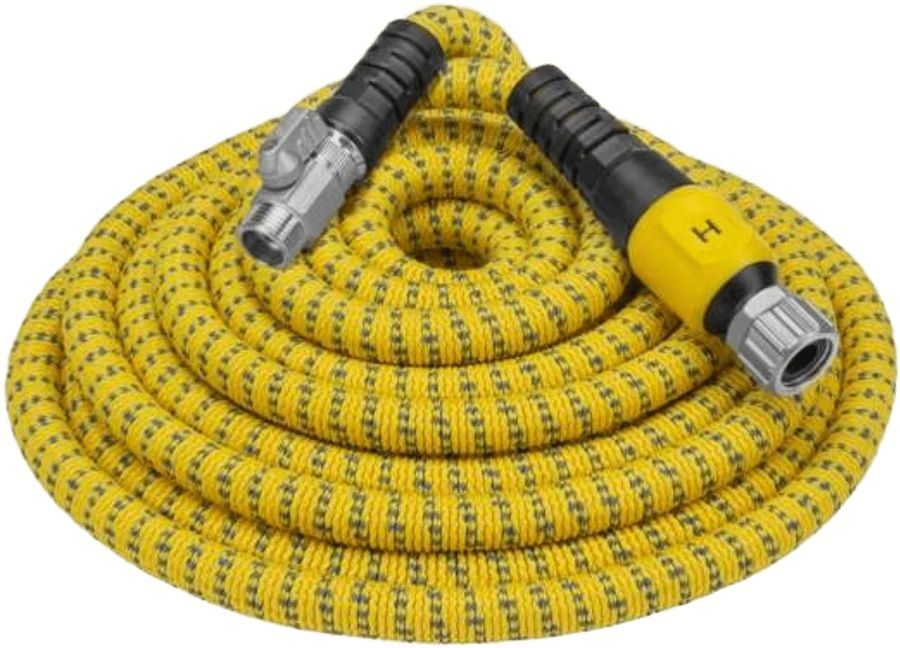 HydroTech Yellow Pro Series Expandable Burst-Proof Hose, 3/4-In x 100-Ft