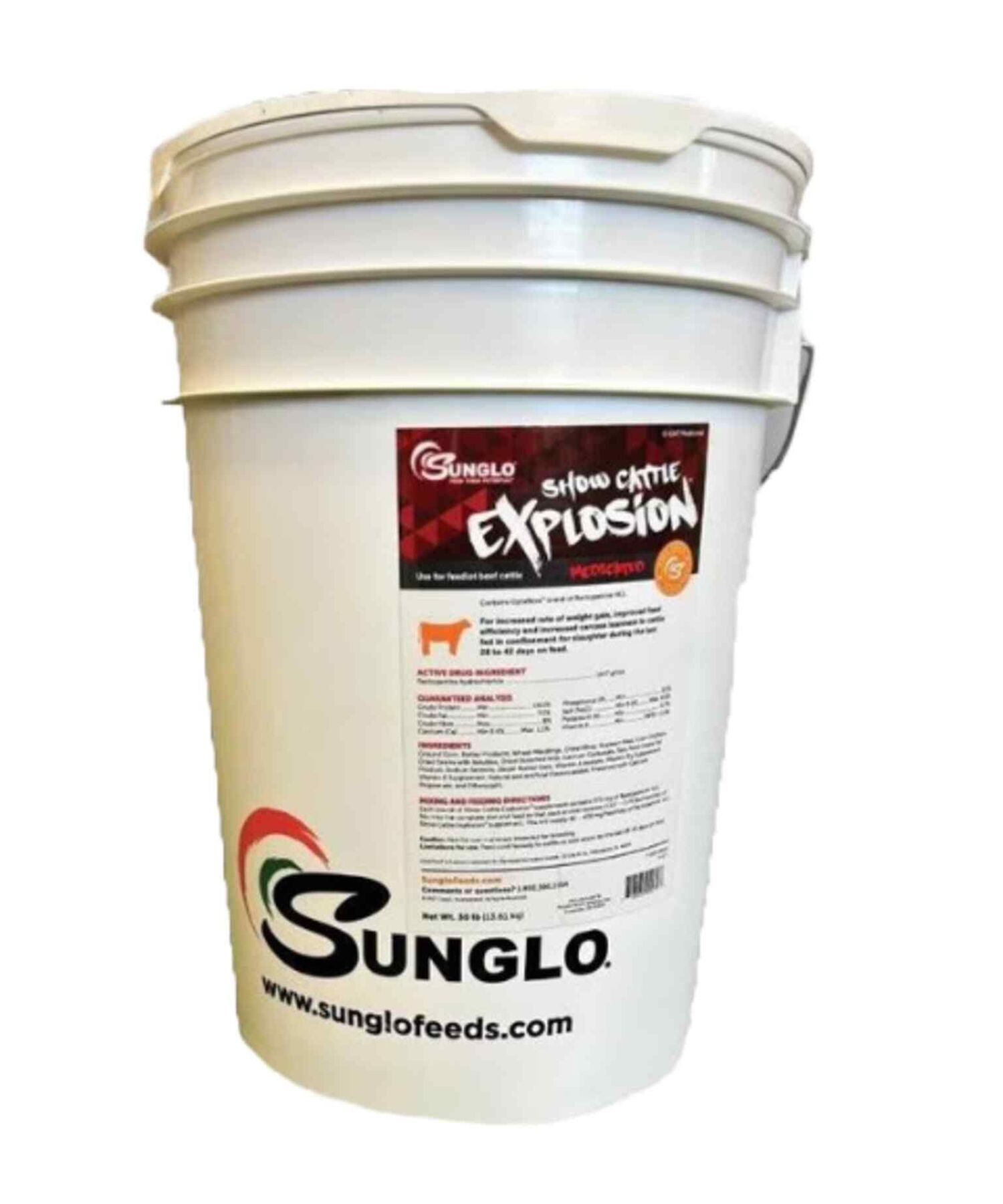 Sunglo Cattle Explosion Beef Cattle Supplement, 30-Lb