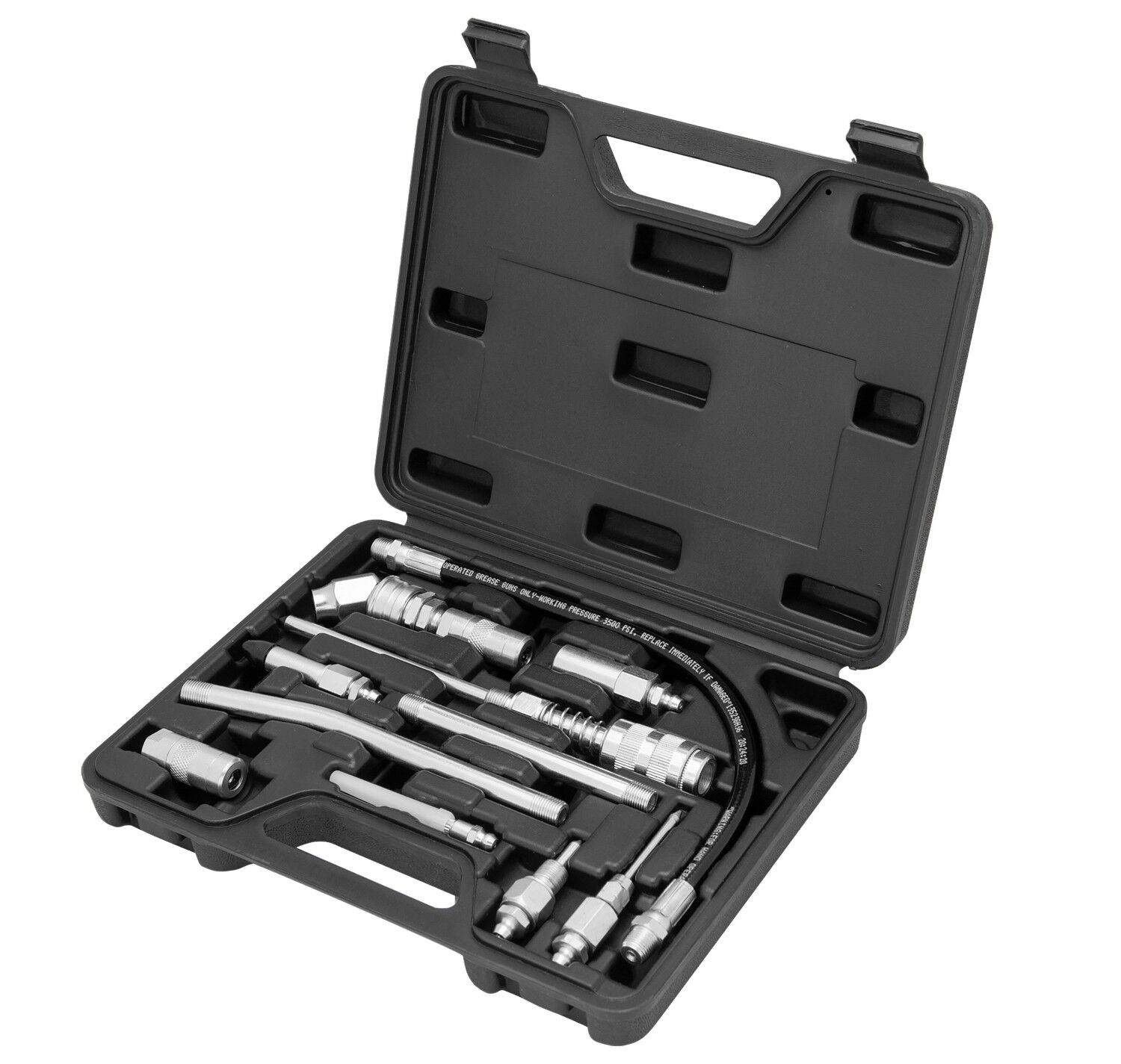 Black Diamond Standard Greasing Accessory Kit, 1/8 in. NPT, 11-Pc