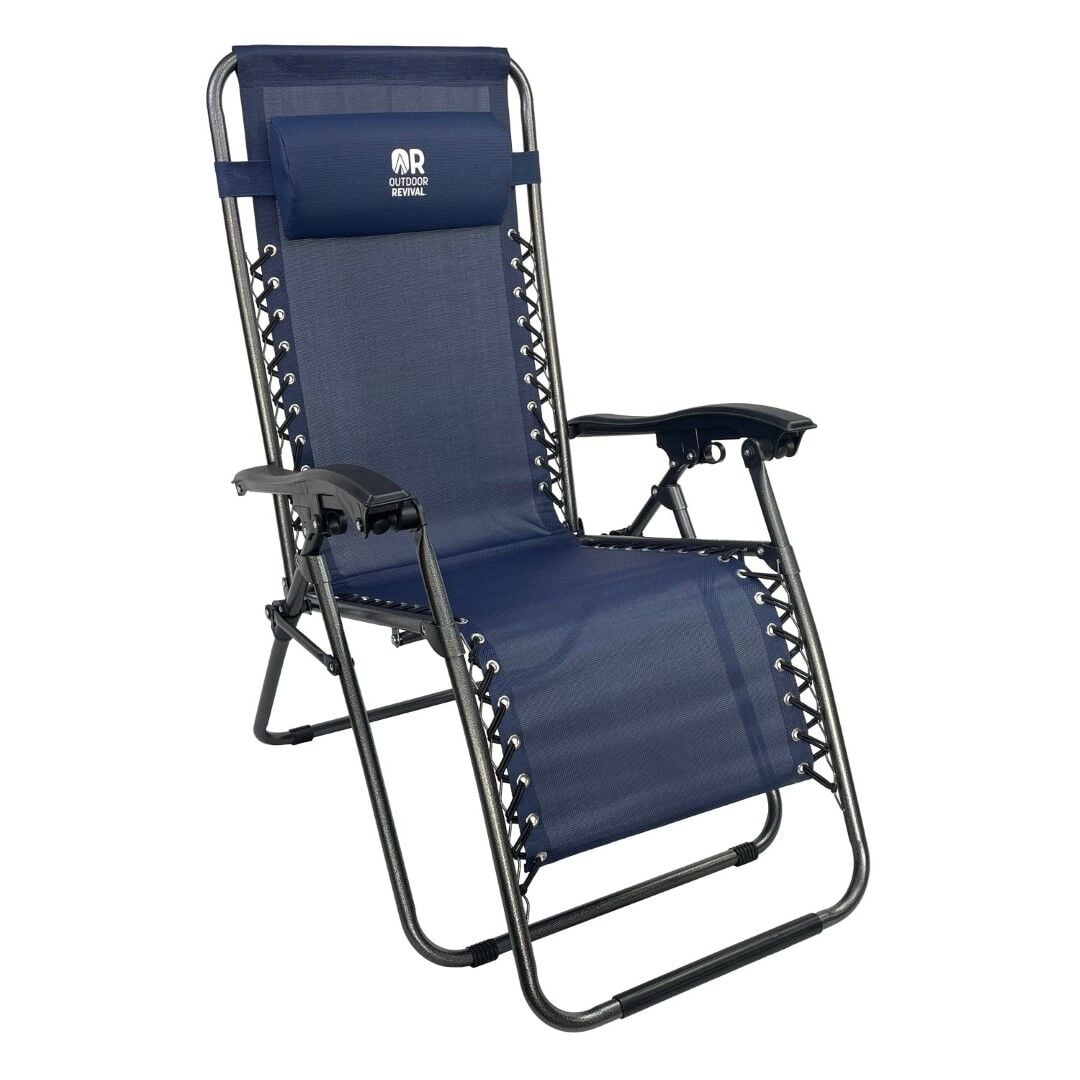 Outdoor Revival Zero Gravity Lounger, Teal - Camp Chairs | Outdoor