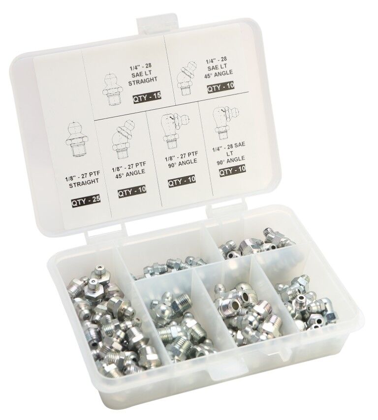 Black Diamond SAE Grease Fittings Set, 80-Pc
