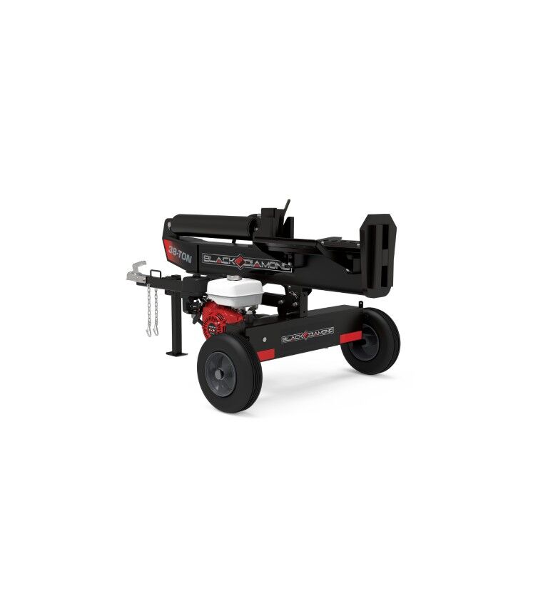 Black Diamond 38 Ton Horizontal/Vertical Gas-Powered Log Splitter with Honda 270cc Engine