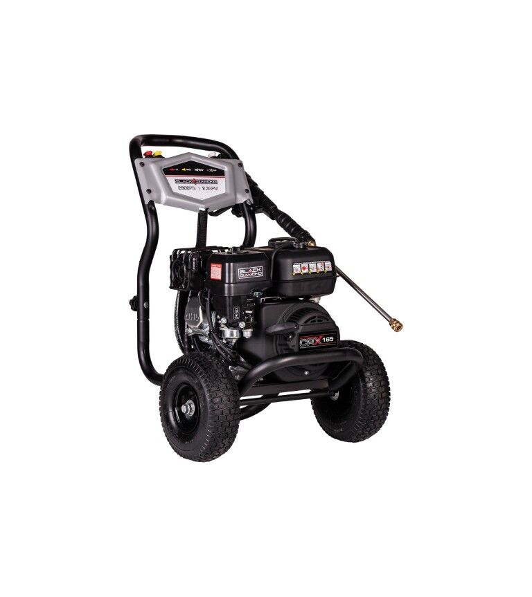 Black Diamond Pressure Washer, 163cc CRX Engine, 2900 PSI, 2.3 GPM