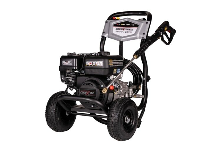 ksm Black Diamond Pressure Washer, 163cc CRX Engine, 2900 PSI