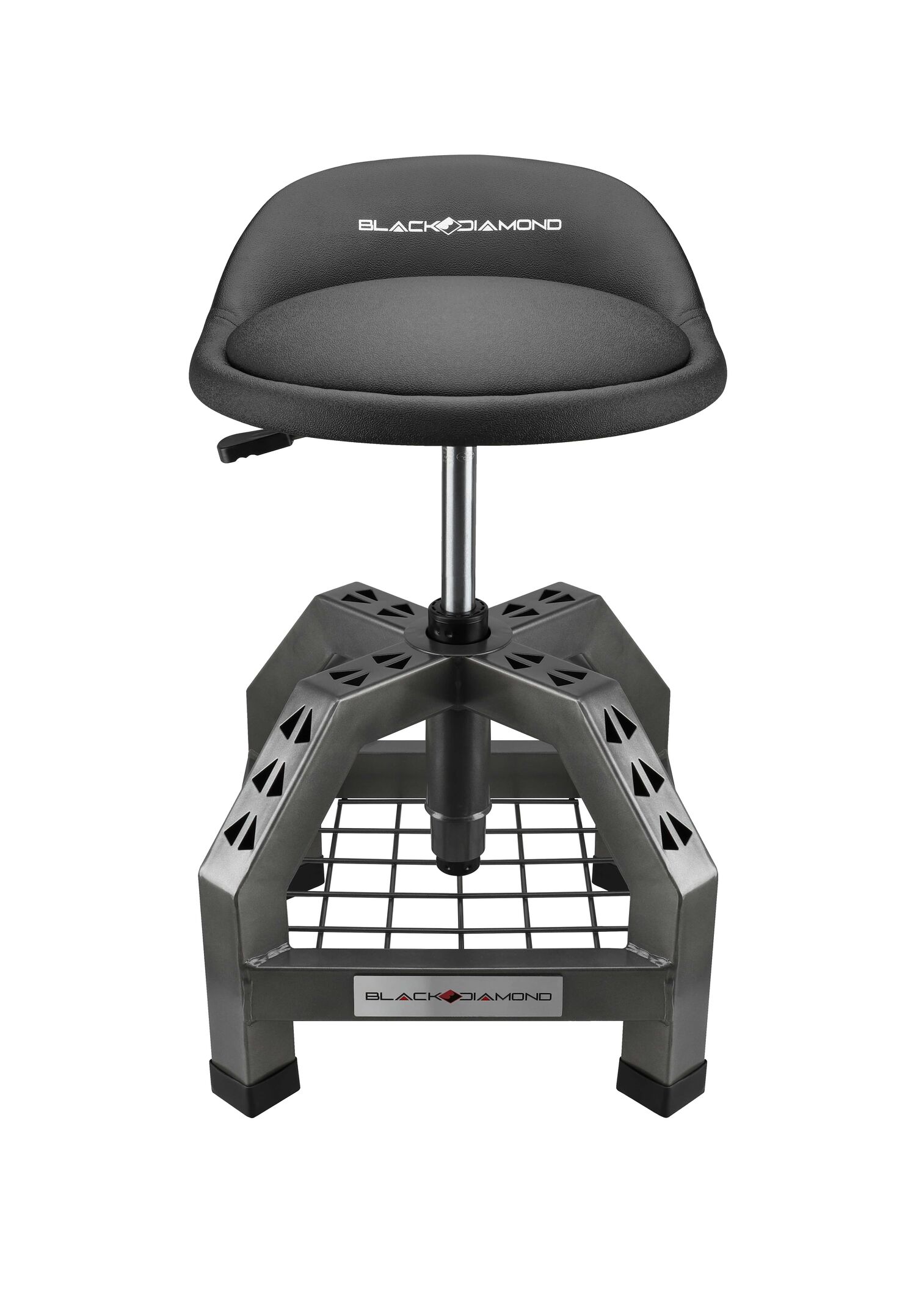 Black Diamond Adjustable Swivel Shop Stool
