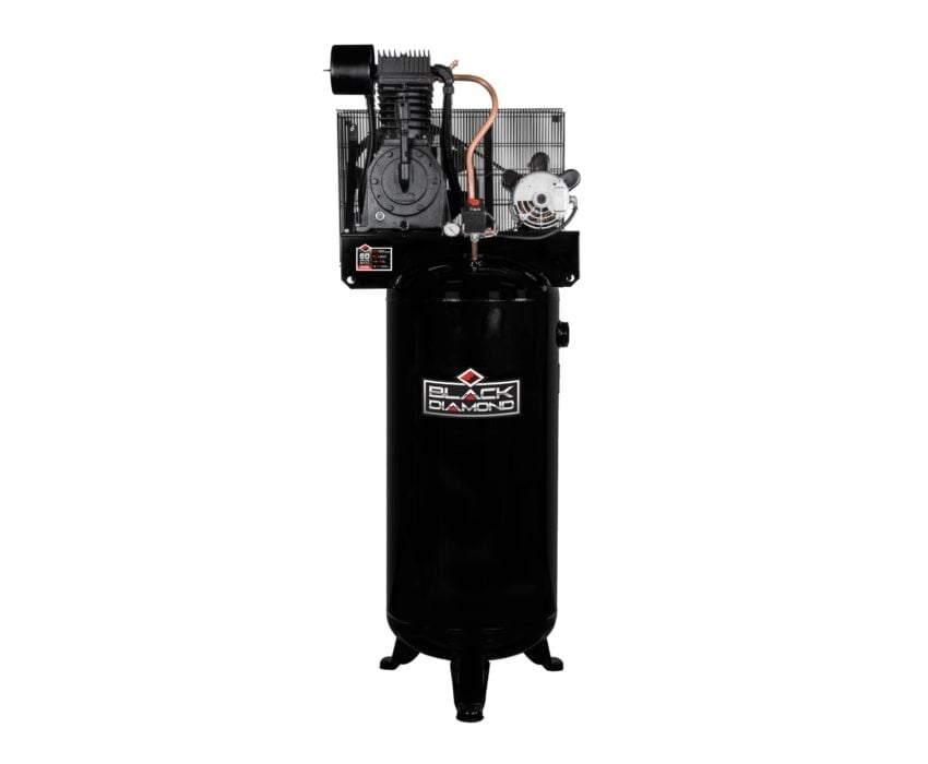 Black Diamond Vertical Stationary Two Stage Belt Drive Air