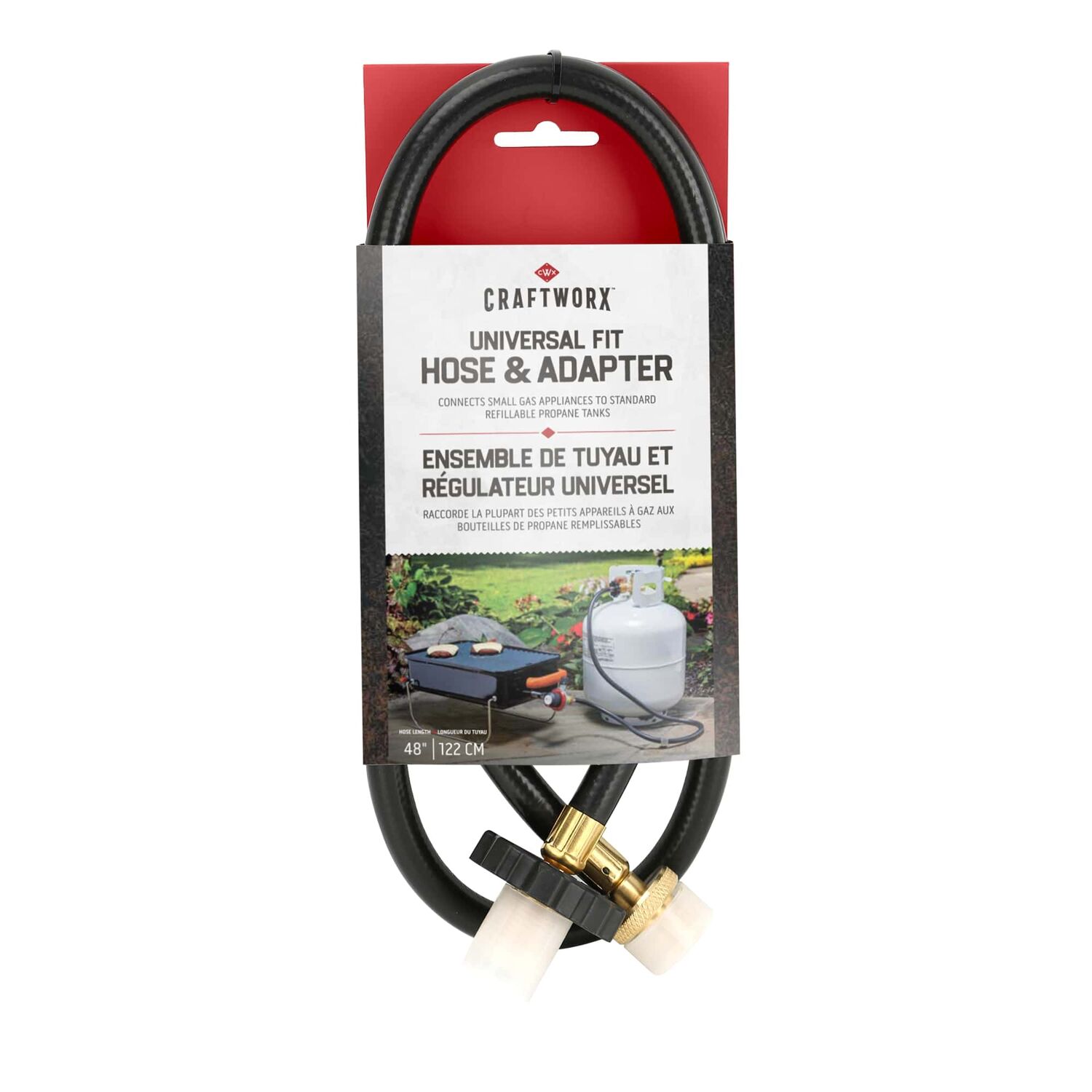 Craftwork Universal Fit Hose & Adapter, 48-In