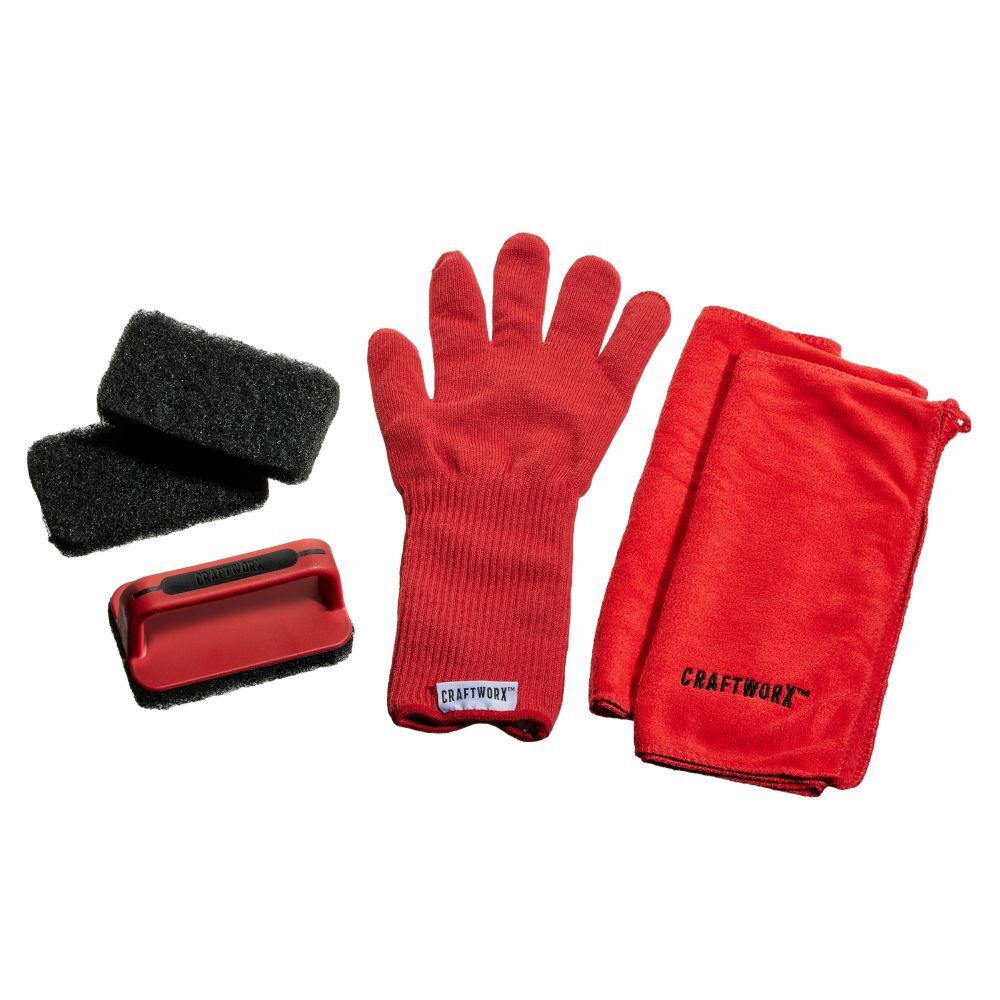 Craftworx Griddle Cleaning Kit, 6-Pc