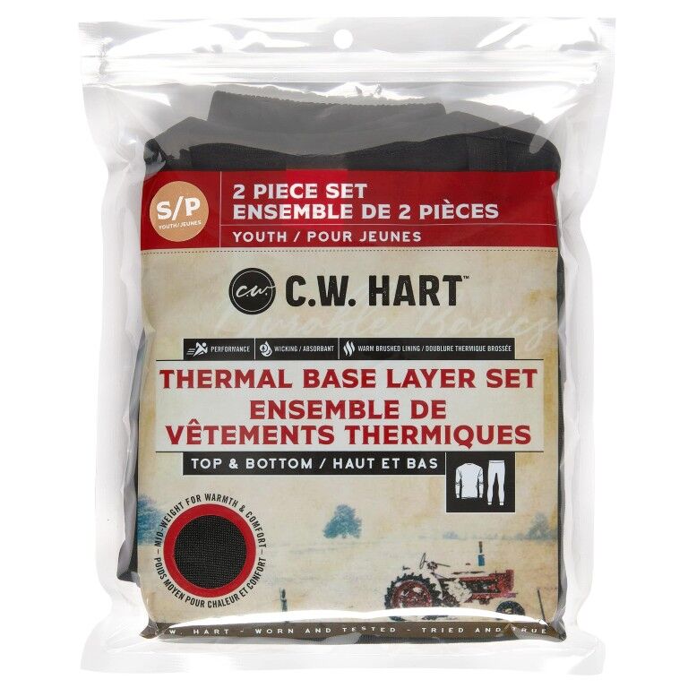 C.W. Hart Youth Thermal Base Layer Set