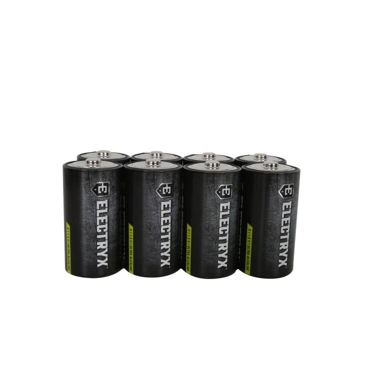 Electryx C / 1.5-V Ultra Alkaline Batteries, 8-Pk
