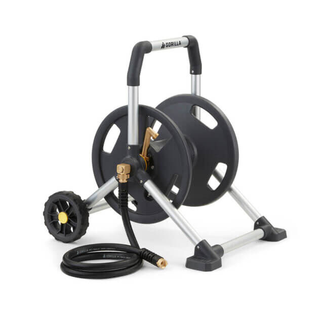 Gorilla Wheeled Mobile Hose Reel, 175-Ft