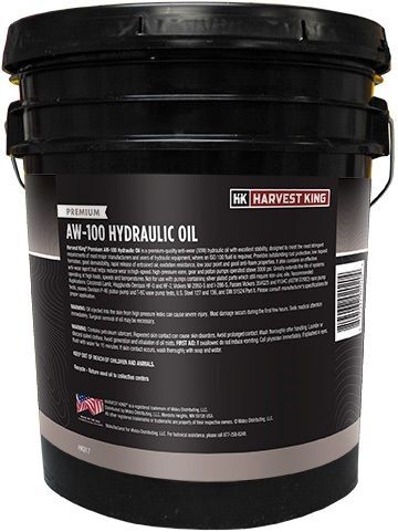 Harvest King Premium AW-100 Hydraulic Oil, 5-Gal