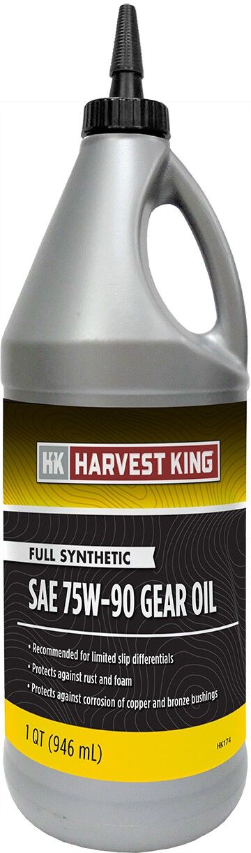 Harvest King Full Synthetic SAE 75W-90 Gear Oil, 1-Qt