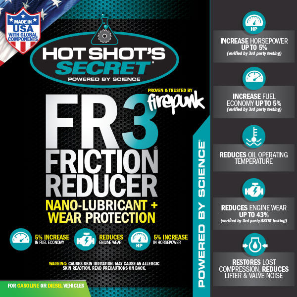 Hot Shot's Secret FR3 Friction Reducer, 16-Oz