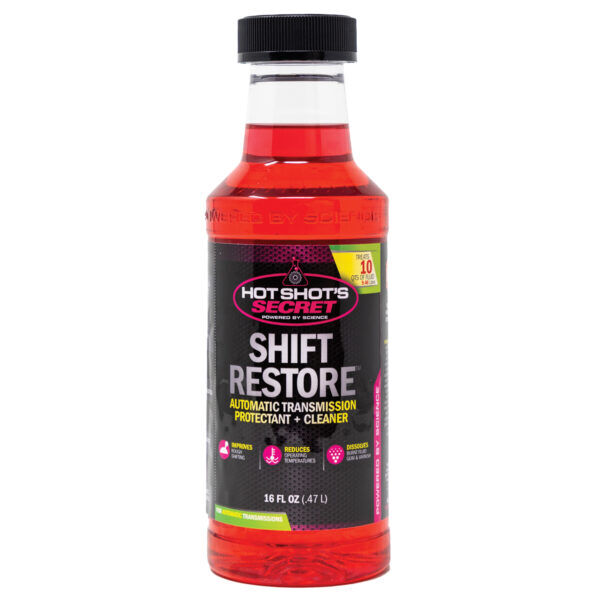 Hot Shot's Secret Shift Restore For CVT And Automatic Transmission Protectant, 16-Oz