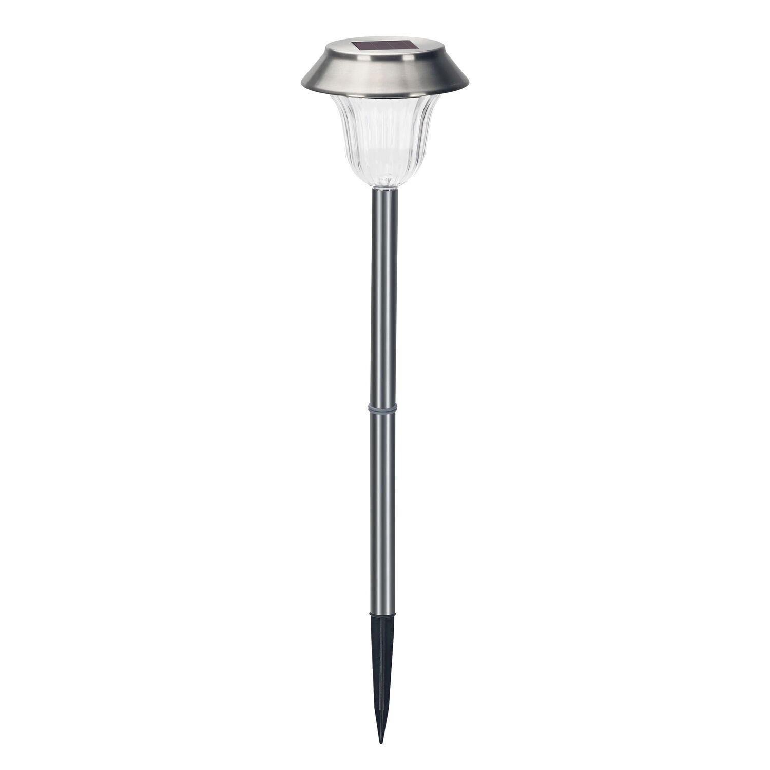 Livingscape 14 Lumen Solar LED Path Light Siver - Outdoor
