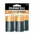 Duracell 4 Pack D Batteries