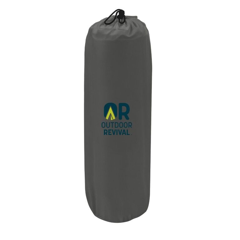 Outdoor Revival Gray Self Inflating 3-In Sleeping Pad, 78-In x 25-In
