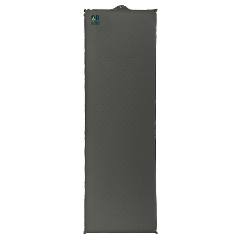 Outdoor Revival Gray Self Inflating 3-In Sleeping Pad, 78-In x 25-In