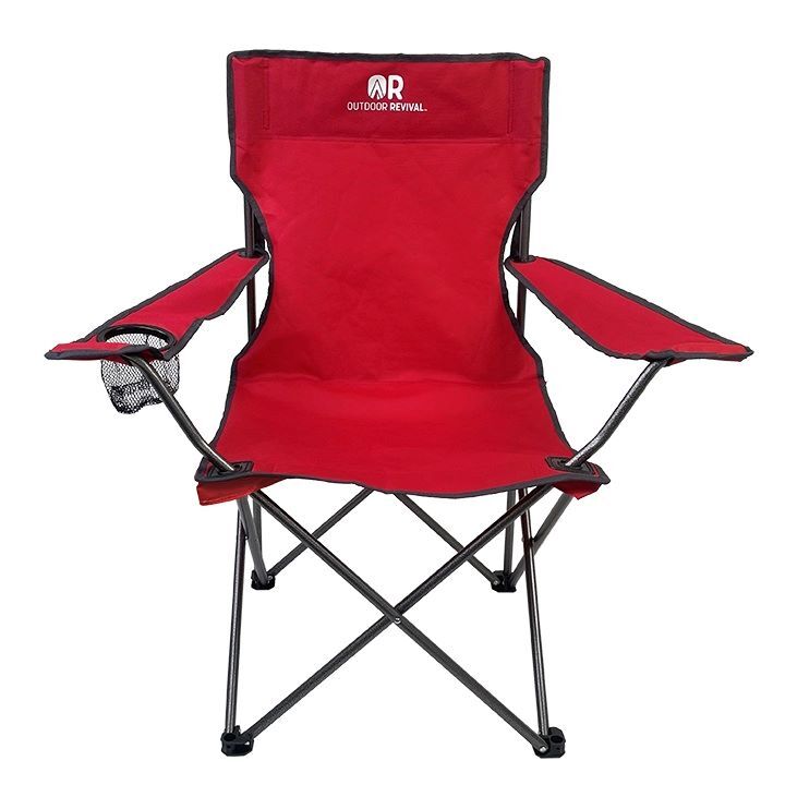 Outdoor Revival Red Everyday Quad Chair